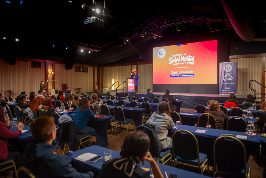 Foto del público que asistió al Seminario de Salud Mental